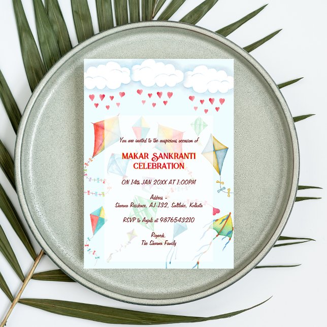 Makar Sankranti Celebration Invitation (Creator Uploaded)