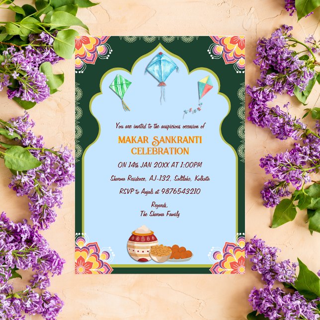 Makar Sankranti Celebration Invitation (Creator Uploaded)