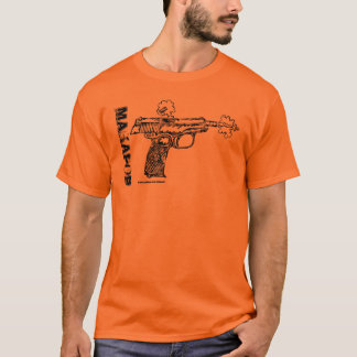 Makarov pistol graphic art cool gun t-shirt