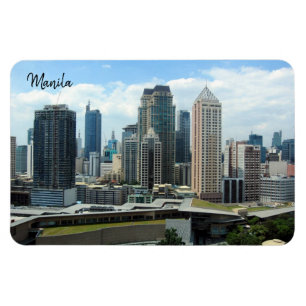 makati skyline magnet