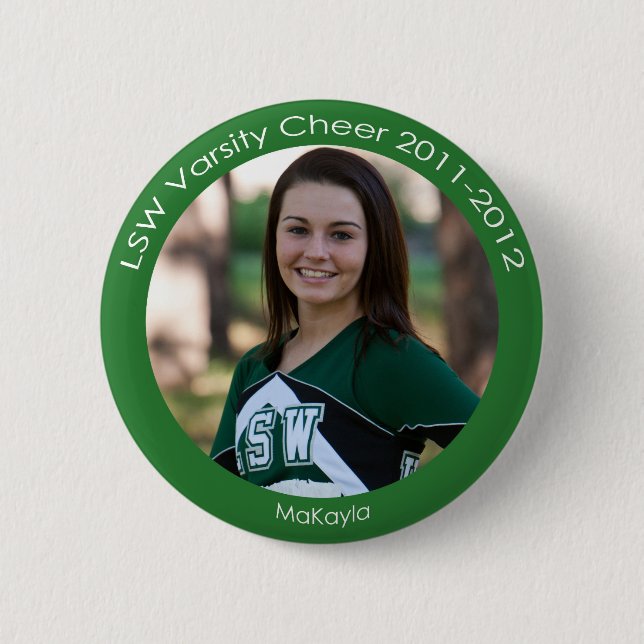 MaKayla 6 Cm Round Badge (Front)