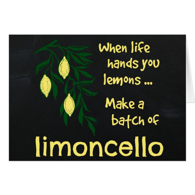 Make a Batch of Limoncello Lemon Liqueur (Front Horizontal)