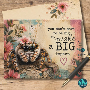 Make a Big Impact Inspirational Postcard