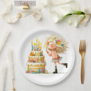 Make A Birthday Wish Paper Plate