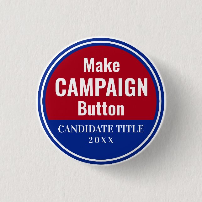 Make a Campaign Button (Front)