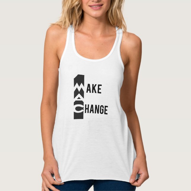 Make a Change Mac180 Women's Tank Top (Front)