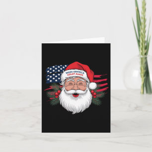 Make A Christmas Great Again Xmas Trump Mega Pajam Card