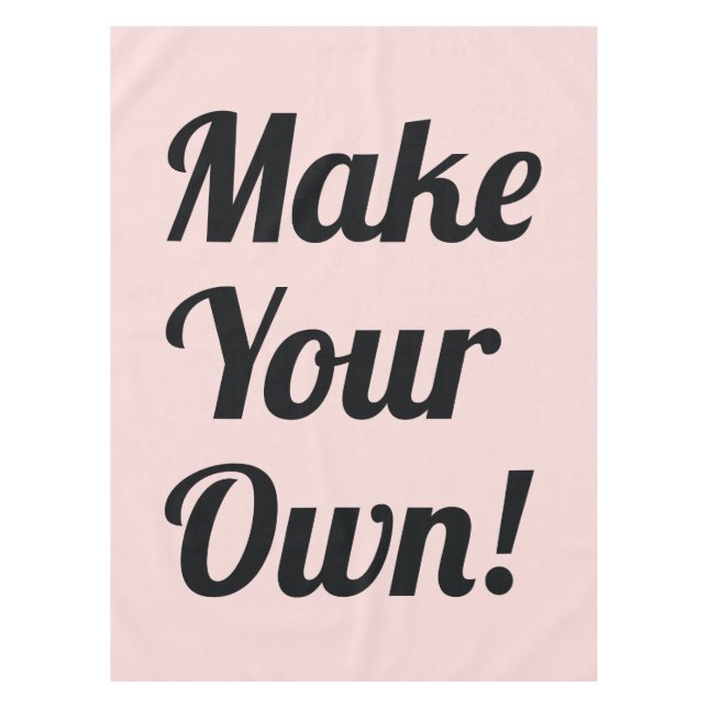 Make a Custom Printed Tablecloth (Front)