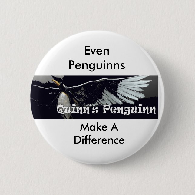 Make A Difference 6 Cm Round Badge (Front)