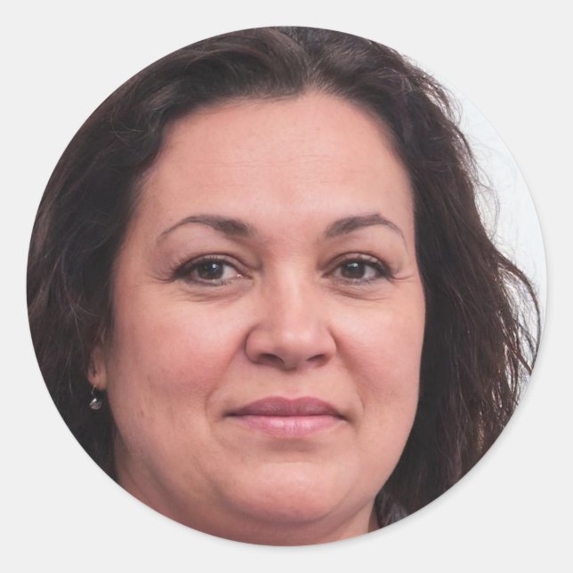 Make a Difference Classic Round Sticker (Front)