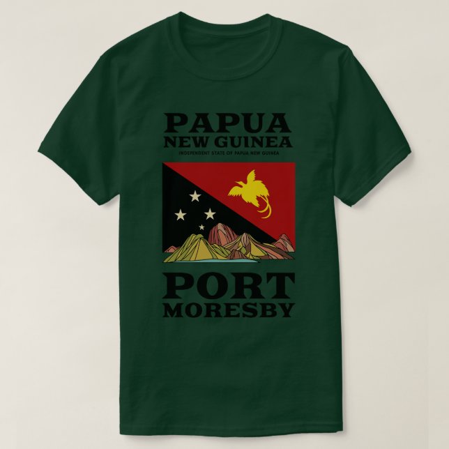 make a journey to Papua New Guinea T-Shirt (Design Front)