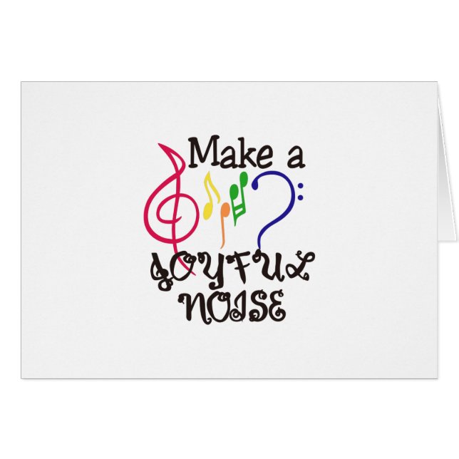 Make A Joyful Noise (Front Horizontal)