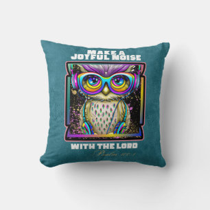 Make a Joyful Noise Christian Faith Cushion