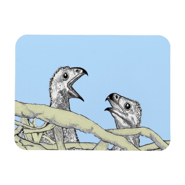 Make A Joyful Noise Eagles HOME Second Nature Magnet (Horizontal)