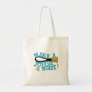 Make a Joyful Noise Handbell Ringers Players Tote Bag