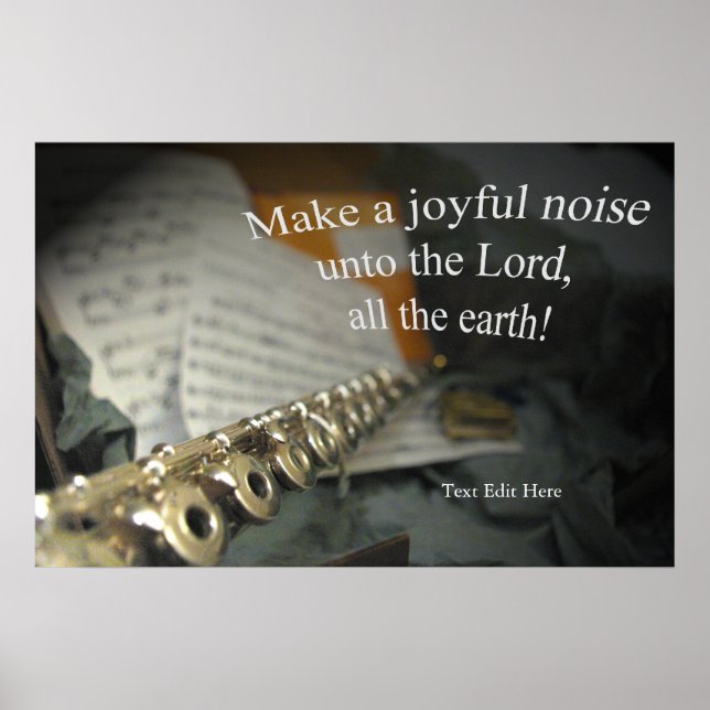 Make a Joyful Noise Poster (Front)