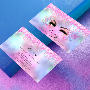 Make a Lasting Impression with Makeup, Eyebrow Business Card