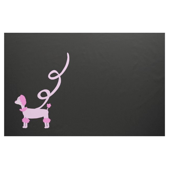 Make A Poodle Skirt Black Fabric (Yard)