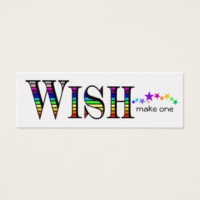 Make a Rainbow Wish (Front)