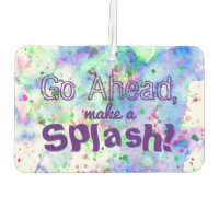 Make a Splash Fun Watercolor Paint Splatter