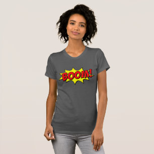 Make a Statement: BOOM! Pop Art Comic Text Effect  T-Shirt