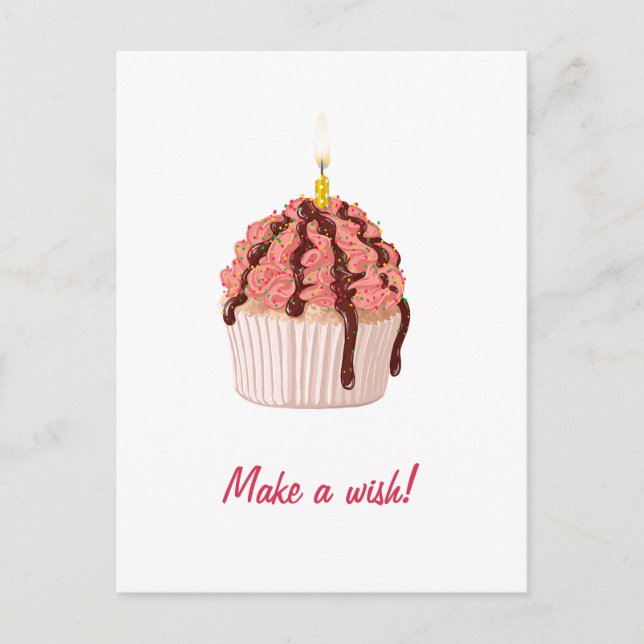 Make a Wish Birthday Card (Front)