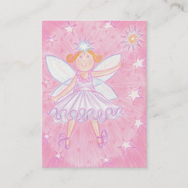 Make a Wish business card chubby (Front)