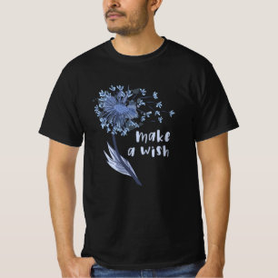 Make a wish Dandelion Flower T-Shirt