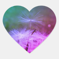 Make a wish dandilion sticker