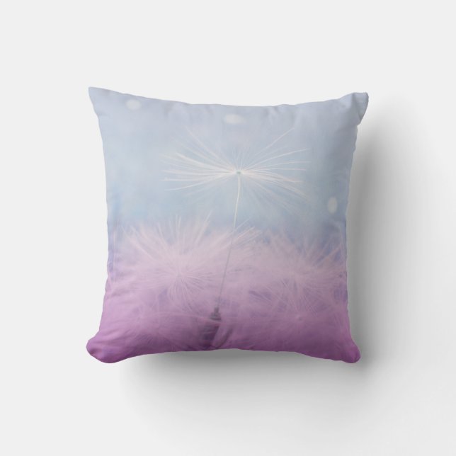 Make a wish modern pastel cushion (Front)