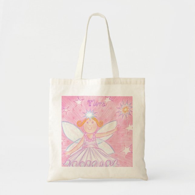 Make a Wish 'Name' tote bag (Front)