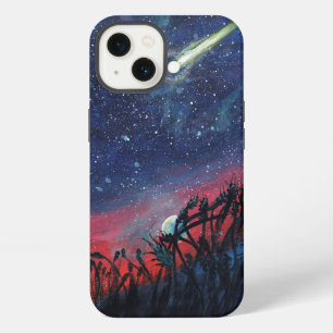 Make a Wish on a Shooting Star Illustration iPhone 13 Case