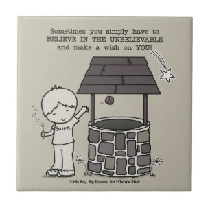 Make a Wish on You! Tile