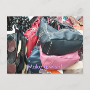 Make a wish! postcard