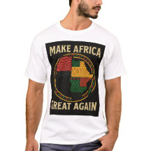 MAKE AFRICA GREAT AGAIN – Flag Map Edition T-Shirt