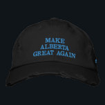 Make Alberta Great Again, #MAGA, Trump's Canadians Embroidered Hat<br><div class="desc">Showing support for President Trump in Canada.</div>