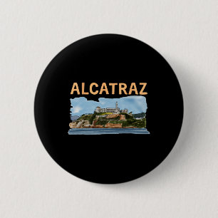 Make Alcatraz Great Again Funny Trump Alcatraz Ret 6 Cm Round Badge
