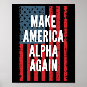 Make America Again Fourth Of July Independence Day Poster