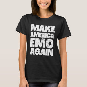 MAKE AMERICA EMO AGAIN Goth Emo US T-Shirt