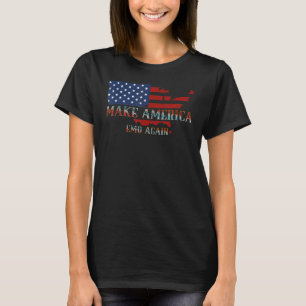 MAKE AMERICA EMO AGAIN Goth US Idea T-Shirt