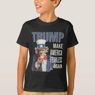 Make America Fearless Again Pro Trump Republican T-Shirt