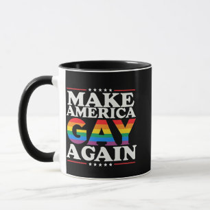 Make America Gay Again LGBT Pride Month Mug