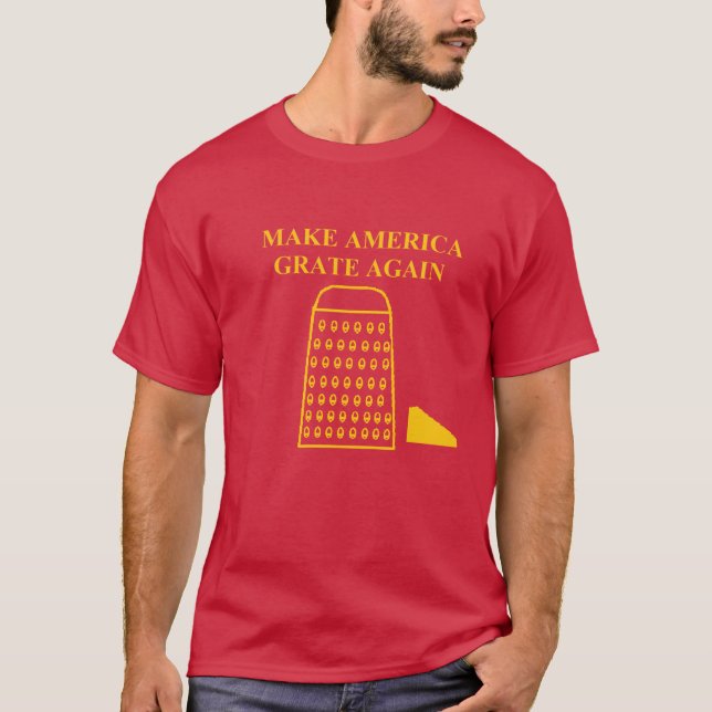 MAKE AMERICA GRATE AGAIN - MAGA TSHIRT (Front)