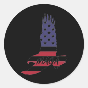 Make America Great Again  Classic Round Sticker