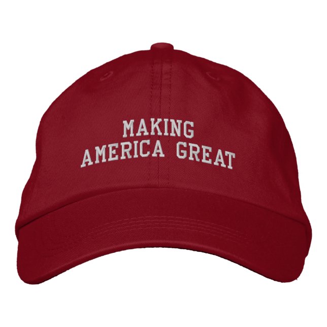 Make America Great Again Embroidered Hat (Front)