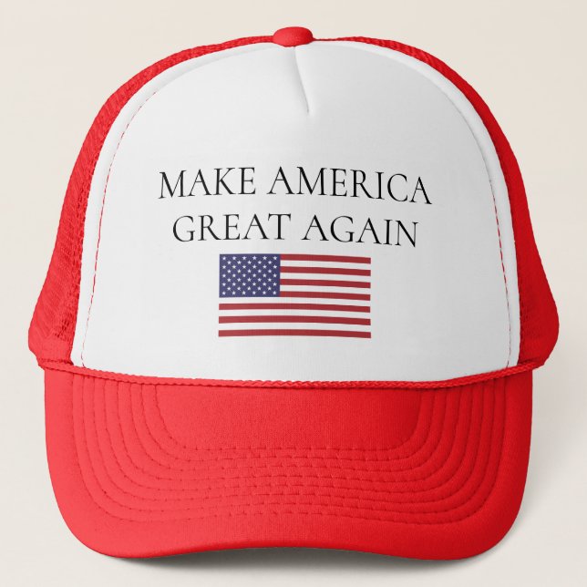 Make America Great Again Trucker Hat (Front)