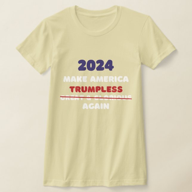 make America great and glorious again trump 2024  T-Shirt (Laydown)