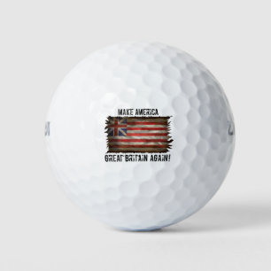 make america great britain again golf balls