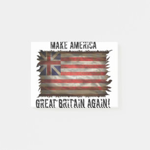 make america great britain again post-it notes