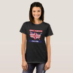 Make America Great Britain Again! T-Shirt<br><div class="desc">It would seem in recent days the colonies have wandered a little too far off the path of democracy and straight back into the hands of a tyrant. Why not make America Great Britain again. We've subdued the monarch to little more than a tourist attraction. So fear not dear colonists!...</div>